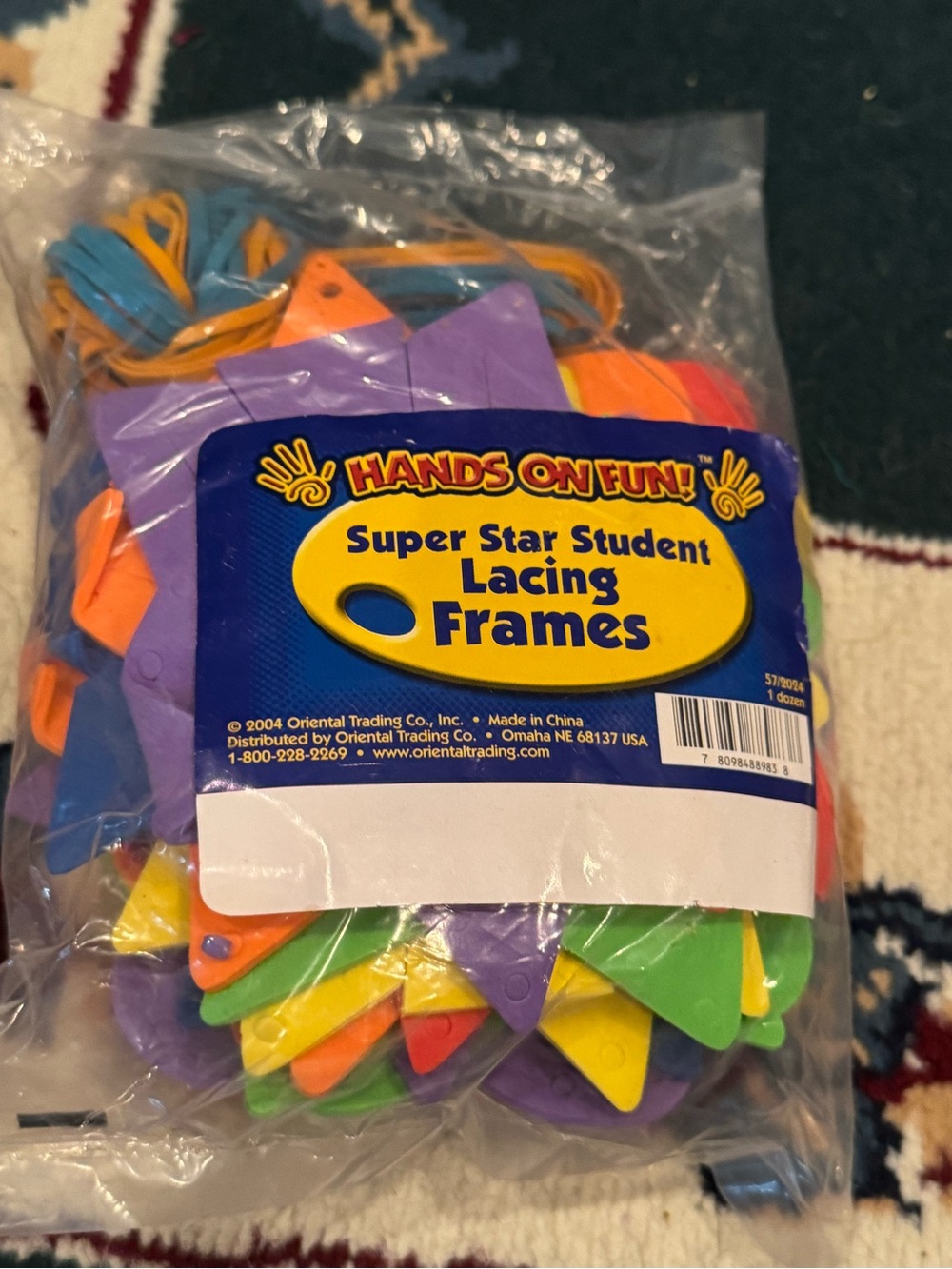 Super Star Student Lacing Frames - Multicolor